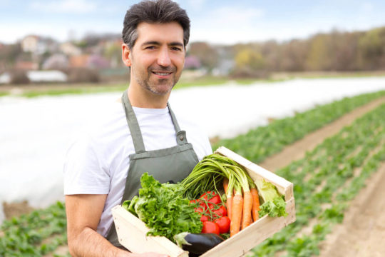 Fresh produce reaching neighbors